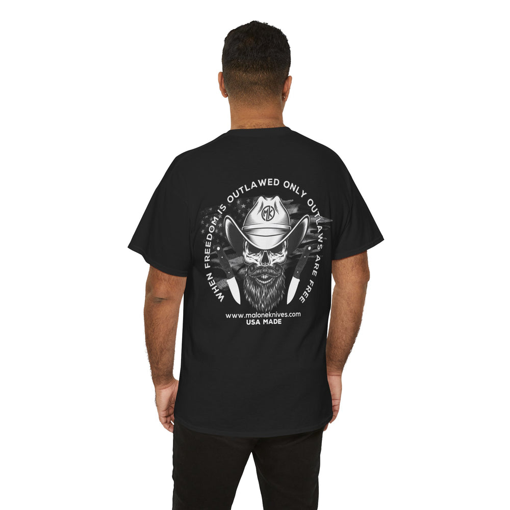 
                  
                    Unisex Heavy Cotton Tee - Outlaw Cowboy
                  
                