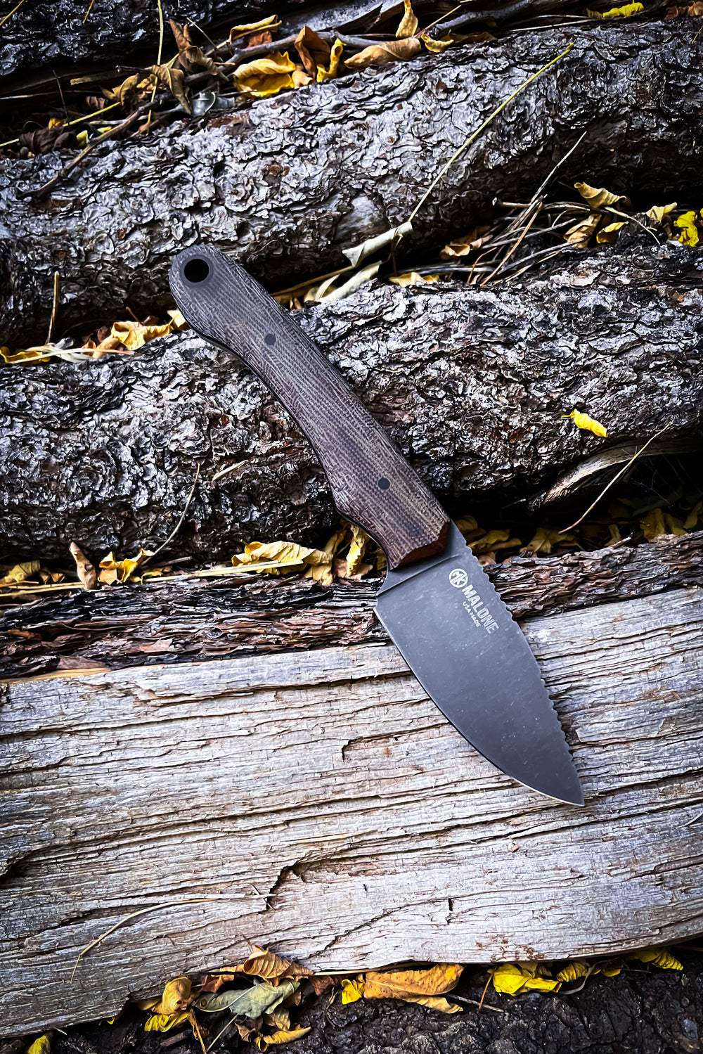 Skinning Knife (Canvas Micarta)